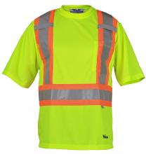 Alliance Mercantile 6006G-L - Viking Safety T-Shirt, Double Layered Mesh