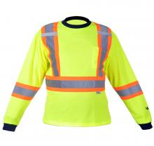 Alliance Mercantile 6015G-L - Viking Safety Long Sleeve Shirt, Poly