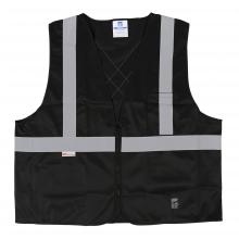 Alliance Mercantile 6109BK-S/M - Open Road Solid Safety Vest