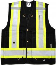 Alliance Mercantile 6165BK-S - Open Road Surveyor Safety Vest