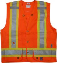 Alliance Mercantile 6165O-M - Open Road Surveyor Safety Vest