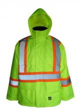 Alliance Mercantile 6326JG-L - Open Road Hi-Vis 150D Insulated Rain Jacket