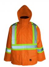 Alliance Mercantile 6326JO-L - Open Road Hi-Vis 150D Insulated Rain Jacket