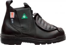 Alliance Mercantile E5617-6 - 6" Slip on Welder's Gaitor Safety Boot- Black