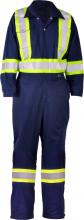 Alliance Mercantile VC20N-2XL - Viking 270 GSM (8oz/yd.) Coverall-4" Vibrance Safety Stripes