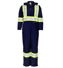 Alliance Mercantile VC50N-2XL - Viking 270 GSM (8oz/yd.)ThermoMAXX Insulated Coverall-4" Vibrance Safety Stripes