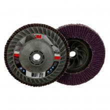 3M 7100243883 - 3M™ Flap Disc 769F AB05946, 40+, Quick Change, Type 27, 5 in x 5/8 in-11, 10/Case