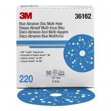 3M 7100091236 - 36162, 321U Hook Disc MH,Blue, 5 IN, 220