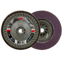 3M 7100243778 - 3M™ Flap Disc 769F AB43778, 120+, Quick Change, Type 29, 5 in x 5/8 in-11, 10/Case