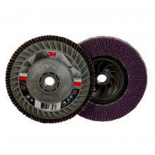 3M 7100243782 - 3M™ Flap Disc 769F AB05950, 80+, Quick Change, Type 27, 5 in x 5/8 in-11, 10/Case