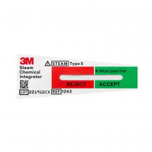 3M 7100190253 - 3M™ Attest™ Steam Chemical Integrator, 1243B, Type 5, 100/PK 10PK/CS