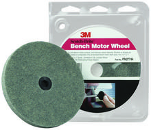 3M 7000120887 - Scotch-Brite™ Bench Motor Wheel, 07744, 6 in (15.24 cm)