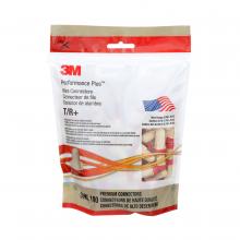 3M 7100127165 - 3M™ Performance Plus Wire Connector T/R+ Pouch,  tan/red, 22 - 8 AWG