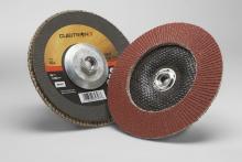 3M 7100104905 - 3M™ Cubitron™ II Flap Disc, 969F, T29, Quick Change, 40+, YF-weight, 7 in x 5/8-11 in