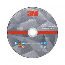 3M 7100147388 - 3M™ Silver Cut-Off Wheel, 87660, T27, black, 4 1/2 in x 0.05 in x 7/8 in (11.43 cm x 1.27 mm)