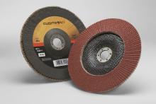 3M 7100104885 - 3M™ Cubitron™ II Flap Disc, 969F, T29, 40+, YF-weight, 7 in x 7/8 in