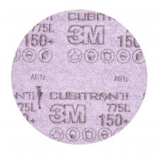 3M 7100064174 - 3M™ Cubitron™ II Hookit™ Film Disc 775L, film backing, 150+, 3 MIL, 5 in x NH, 127 mm x NH