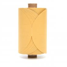 3M 7000138764 - 3M™ Stikit™ Gold Paper Disc Roll, 216U, P180, 3 1/2 in x NH (88.9 mm x NH), 175 discs per roll