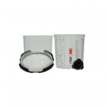 3M 7100134641 - 3M™ PPS™ Series 2.0 Standard Cup System Kit, 26000, 200U, 22 fl oz (650 mL)