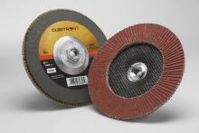 3M 7100104947 - 3M™ Cubitron™ II Flap Disc, 969F, T27, Quick Change, 60+, YF-weight, 7 in x 5/8-11 in