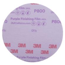 3M 7100122792 - 3M™ Hookit™ Purple Finishing Film Abrasive Disc 260L