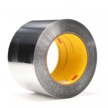 3M 7100113595 - 3M™ Aluminum Foil Tape, 425, silver, 8.0 in x 60.0 yd x 4.6 mils (20.3 cm x 54.9 m x 0.12 mm)