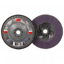 3M 7100243876 - 3M™ Flap Disc 769F AB05935, 80+, Quick Change, Type 27, 4-1/2 in x 5/8 in-11, 10/Case