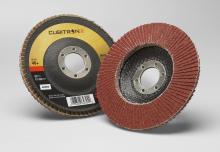 3M 7100104907 - 3M™ Cubitron™ II Flap Disc, 969F, T29, 40+, YF-weight, 4-1/2 in x 7/8 in