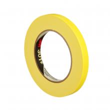 3M 7000124887 - 3M™ Performance Masking Tape, 301+, yellow, 6.3 mil (0.16 mm), 1/2 in x 60 yd (12 mm x 55 m)