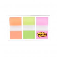 3M 7100084141 - Post-it® Flags 680-OLP, Assorted Colours, 1 in x 1-3/4 in (2.5 cm x 4.3 cm), 60/Dispenser