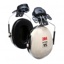 3M 7000052743 - 3M™ PELTOR™ Optime™ 95 Earmuffs, H6P3E, hard hat attached, 10 pairs per case