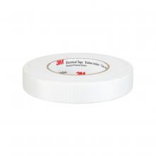 3M 7000132136 - Scotch® 27 Glass Cloth Electrical Tape, white, 1 in x 60 yd, rubber thermosetting adhesive