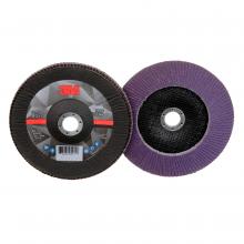 3M 7100177999 - 3M™ Flap Disc, 769F, T29, 80+, 7 in x 7/8 in (177.8 mm x 22.2 mm)