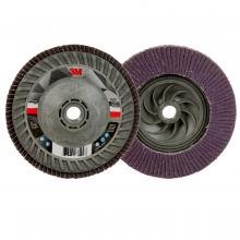 3M 7100242992 - 3M™ Flap Disc 769F AB05951, 80+, Quick Change, Type 29, 5 in x 5/8 in-11, 10/Case