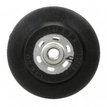 3M 7000139648 - 3M™ Fibre Disc Back-Up Pad With Retainer Nut, PP8005MSSH, black, 5 in x 5/8-11 in (127 mm)