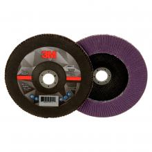 3M 7100178129 - 3M™ Flap Disc, 769F, T27, 80+, 7 in x 7/8 in (177.8 mm x 22.2 mm)