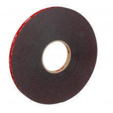 3M 7000028971 - 3M™ VHB™ Acrylic Foam Tape, 5952, black, 0.5 in x 36.0 yd x 45.0 mil