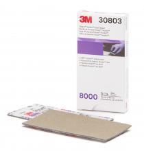 3M 7100194290 - 3M™ Trizact™ Hookit™ Foam Sheet 30803, 70 mm x 140 mm, 8000, 5 Sheets/Pack, 10 Packs/Case