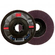 3M 7100178092 - 3M™ Flap Disc, 769F, T27, 120+, 4 1/2 in x 7/8 in (114.3 mm x 22.2 mm)