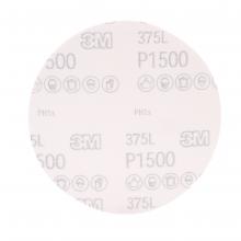 3M 7000045407 - 3M™ Hookit™ Film Disc, 375L, P1500, 6 in x NH (152.4 mm x NH)