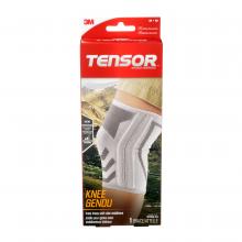 3M 7100245481 - Tensor™ Knee Brace with Side Stabilizers, Medium, White/Grey