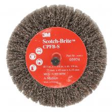 3M 7000077966 - Scotch-Brite™ Cut and Polish Flap Brush, A MED, 3 in x 1-3/4 in x 1/4 in