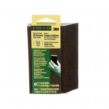 3M 7100101551 - 3M™ All Purpose Sanding Sponge CP-041-ESF, Angled, Medium, 3 7/8 in x 4 7/8 in, 1/Pack, 24/Case