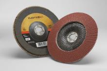 3M 7100104909 - 3M™ Cubitron™ II Flap Disc, 969F, T29, 60+, YF-weight, 7 in x 7/8 in