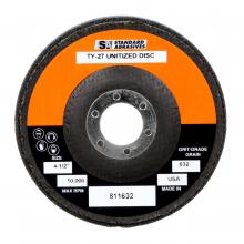 3M 7000047220 - Standard Abrasives™ 632 Type 27 Unitized Wheel 811632, 4-1/2 in x 1/2 in x 7/8 in