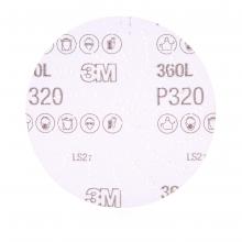 3M 7100077548 - 3M™ Hookit™ Clean Sanding Disc, 360L, P320, 5 in (127 mm)