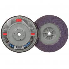 3M 7100178236 - 3M™ Flap Disc, 769F, T27, quick change, 80+, 7 in x 5/8 11 in (177.8 mm x 295.3 mm)