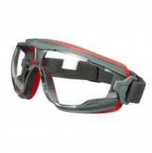3M 7100079187 - 3M™ GoggleGear Splash Goggle with Clear Scotchgard™ Anti-Fog Lens, GG501SGAF, black/red