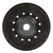 3M 7000139384 - 3M™ Fibre Disc Back-Up Pad With Retainer Nut, PP5005MSSH, black, 5 in x 5/8-11 in (127 mm)