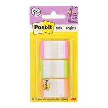 3M 7010369242 - Post-it® Durable Index 686L-PGO, 1 in x 1.5 in, 6 Packs/Inner